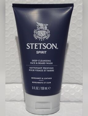 Stetson Spirit Deep Cleansing Face & Beard Wash 5 Fl Oz